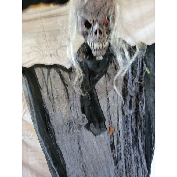 Mini skeleton hanging Halloween proposable home decor lawn - Picture 7 of 8